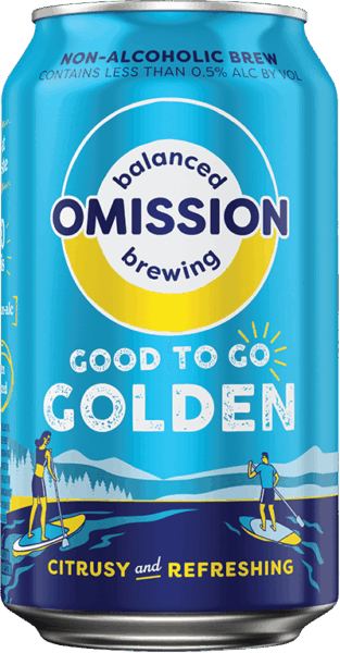 New! Good To Go Golden Non-Alcoholic Brew